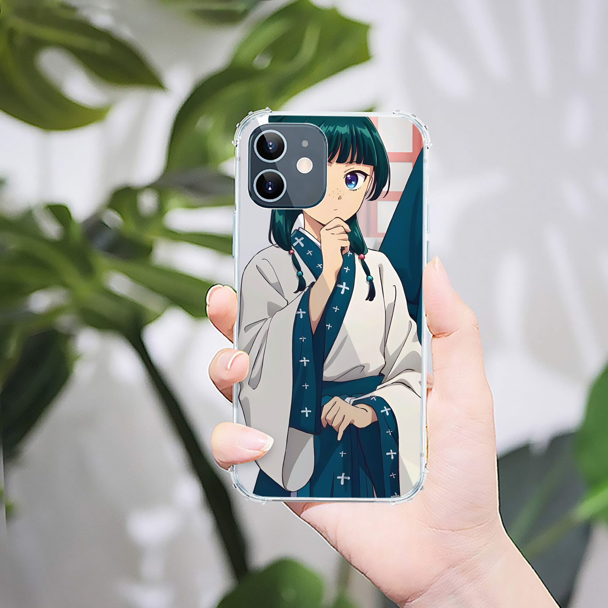 （画像用） 薬屋のひとりごと The Apothecary Diaries 【iPhone 12シリーズ対応】透明スマホケース（クリアソフトケース）